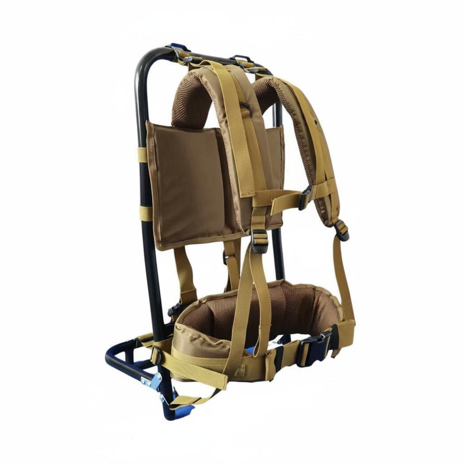 Outdoor Adventure Backpack - Telaio da Escursionismo Portatile in Alluminio,