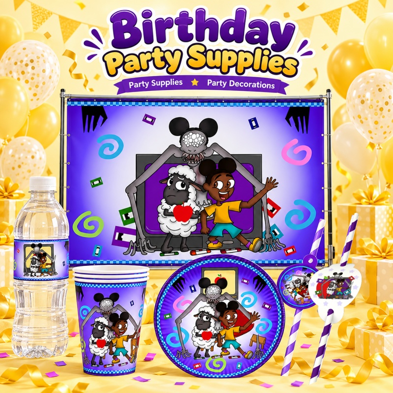 Outdoor Adventure Birthday Party - Amanda l'avventuriera, set di stoviglie usa