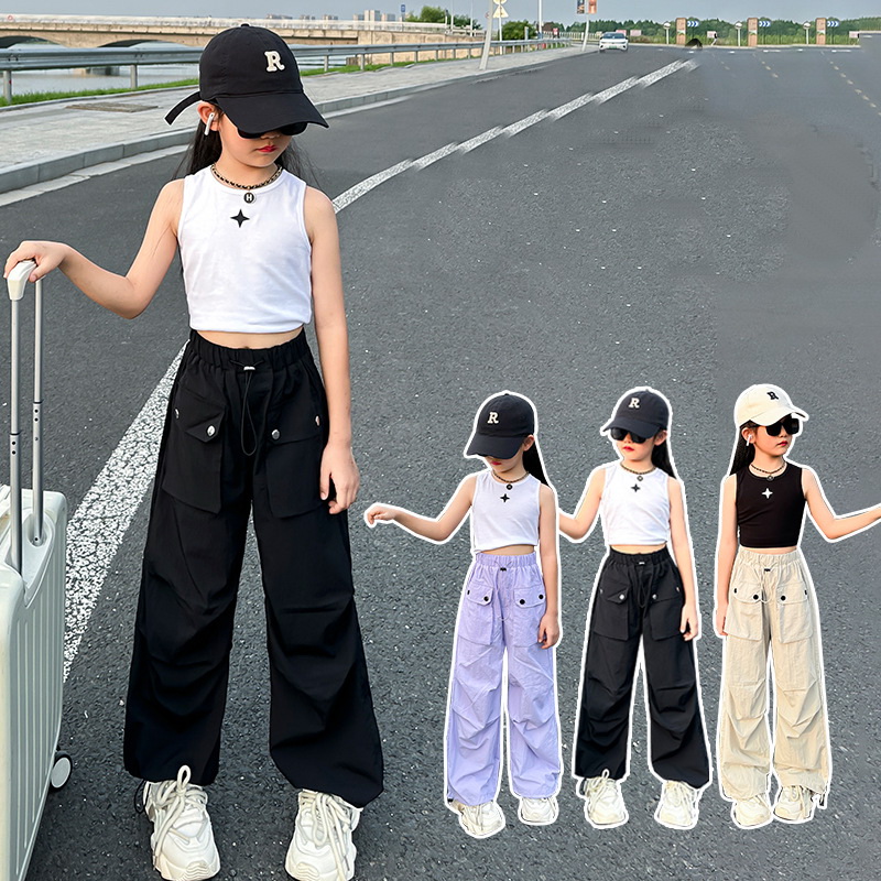 Outdoor Adventure Outfit - Pantaloni Cargo Leggeri Antizanzare per Ragazze,
