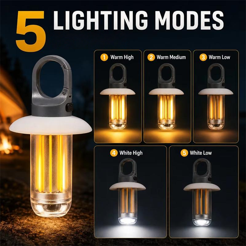 Torcia LED ricaricabile con 5  - Outdoor Adventure Trips recensione e prezzo