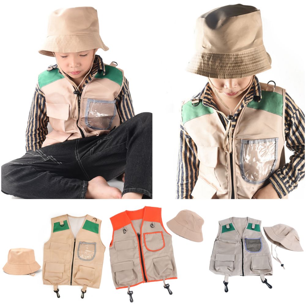 Gilet e cappello da esplorator - Outdoor Adventure Kit For Kids recensione e prezzo