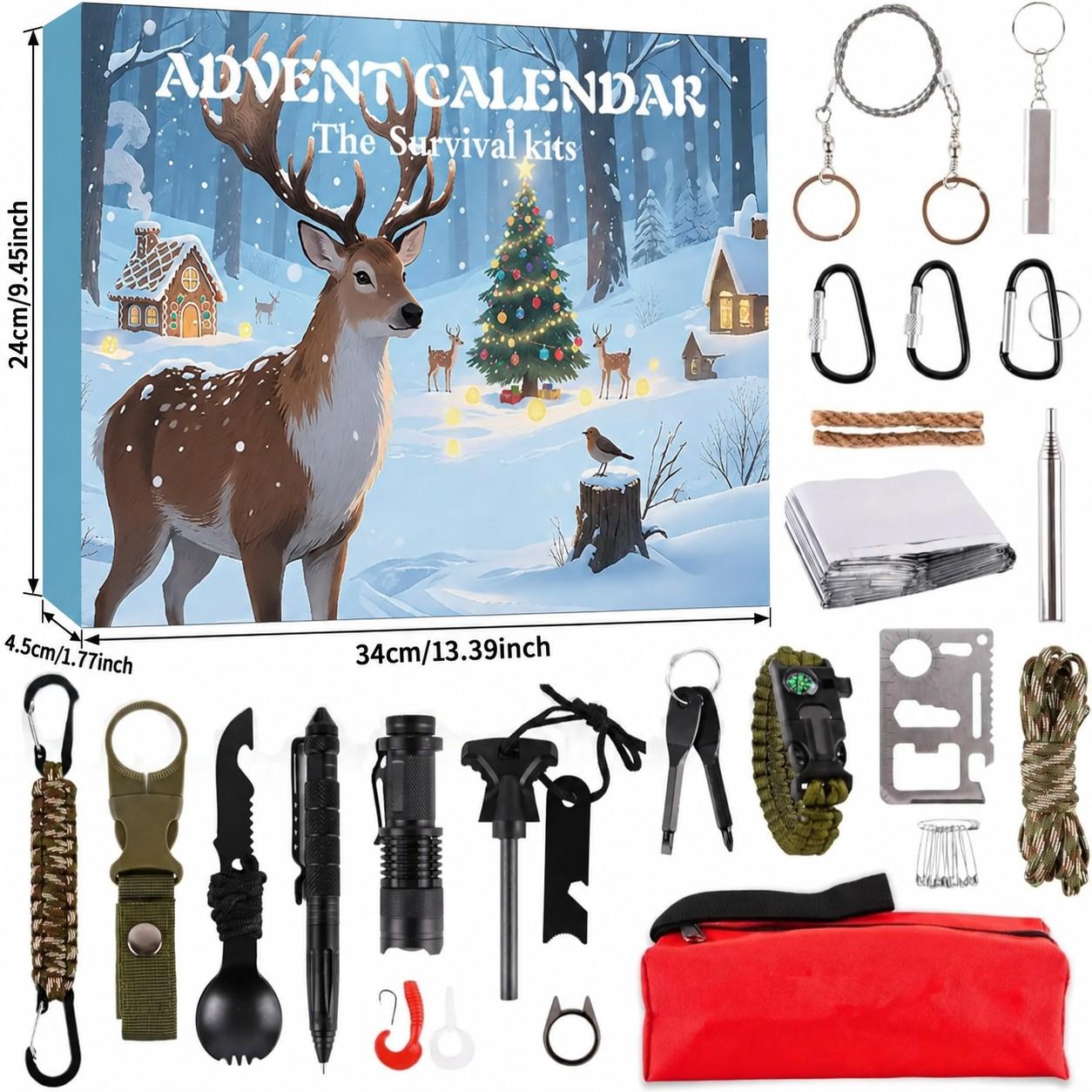 Calendario dell'Avvento con 24 - Outdoor Adventure Birthday Party recensione e prezzo