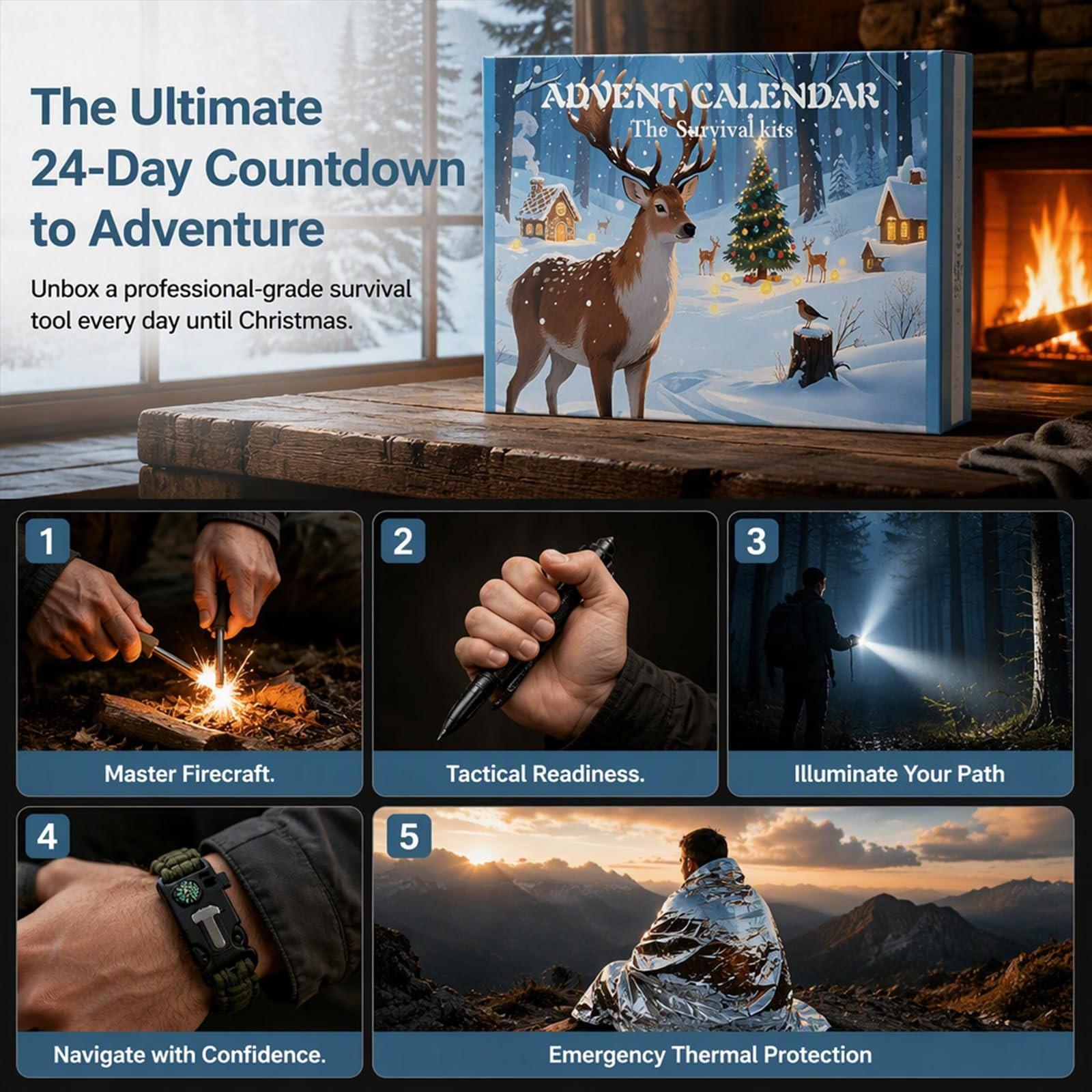 Calendario dell'Avvento con 24 - Outdoor Adventure Birthday Party recensione e prezzo