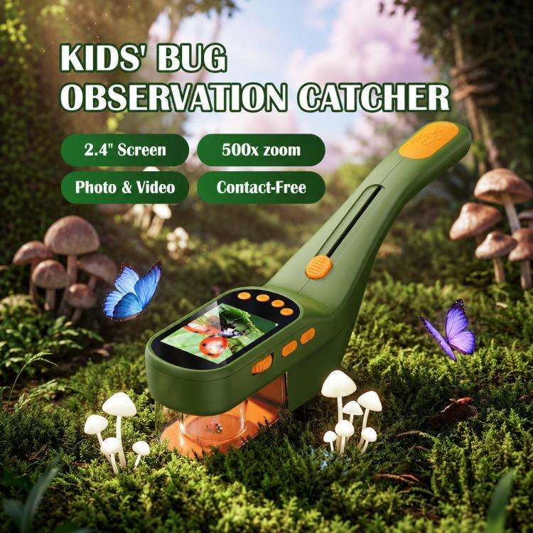 Microscopio HD 500X per Bambin - Outdoor Adventure Kit For Kids recensione e prezzo