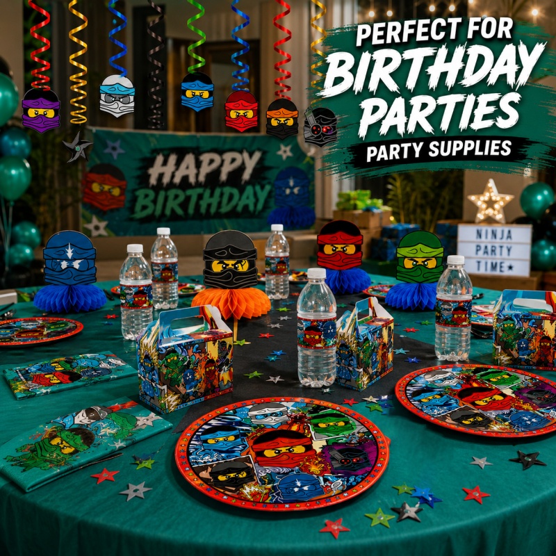 Set di Decorazioni per Festa d - Outdoor Adventure Birthday Party recensione e prezzo